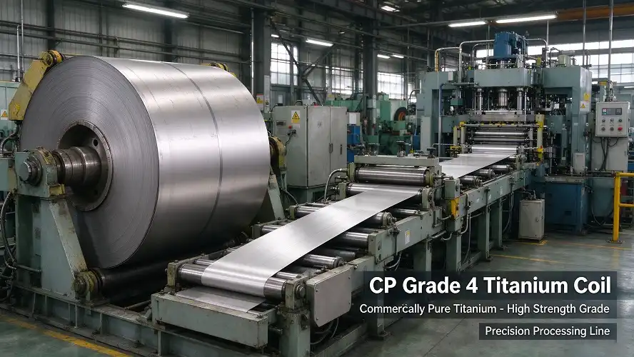 CP Grade 4 titanium coil production line CP Grade 4 titanium coil production line
