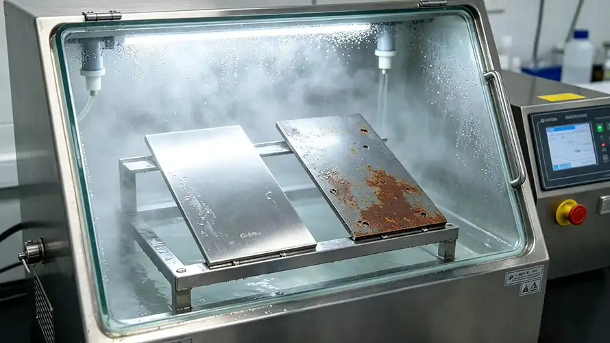 Salt Spray Corrosion Test Station