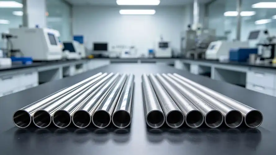 Titanium surface finish comparison Titanium surface finish comparison