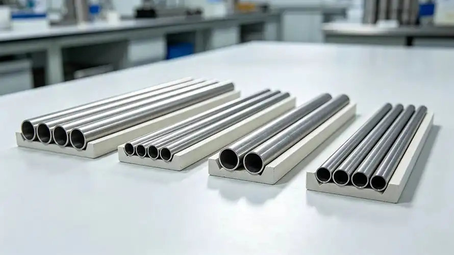 Titanium Grades Sample Display