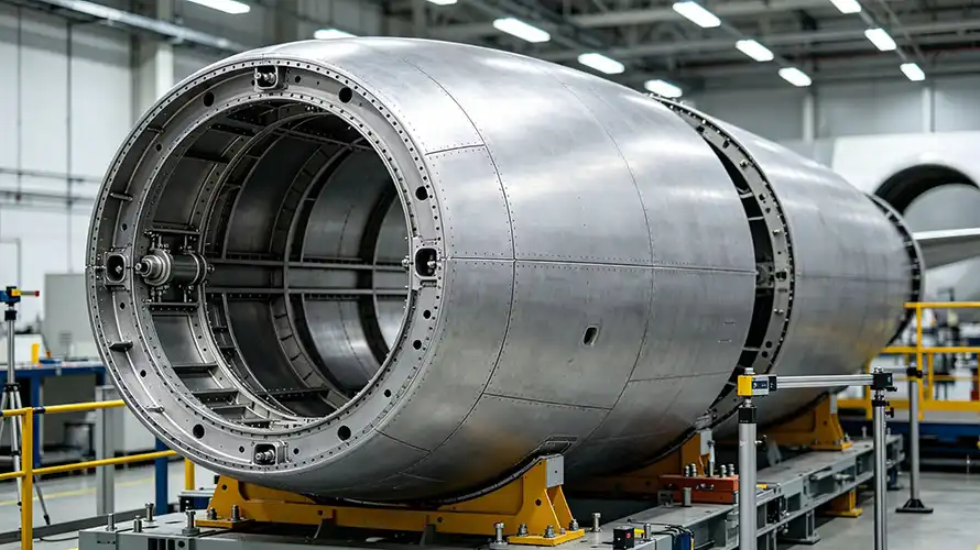 Aerospace Titanium Skin Panel