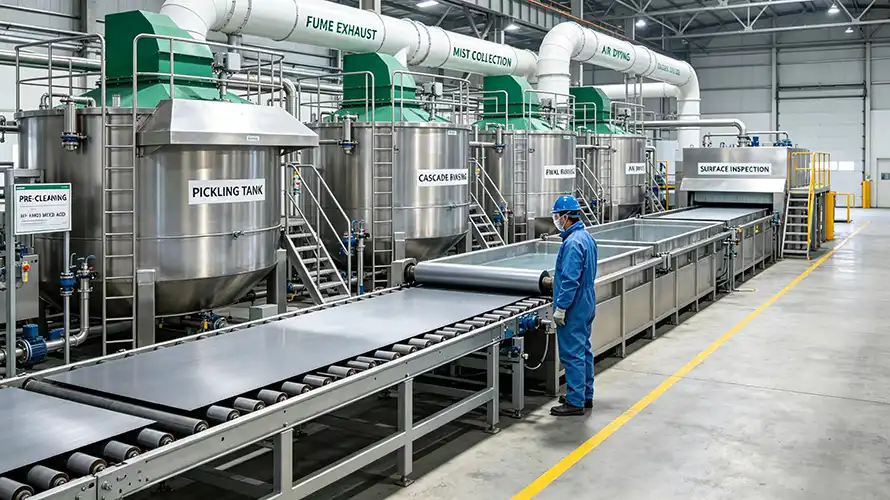 	Titanium Sheet Pickling Production Line