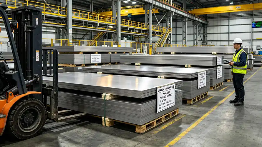 	Annealed Pickled Gr4 Titanium Sheet