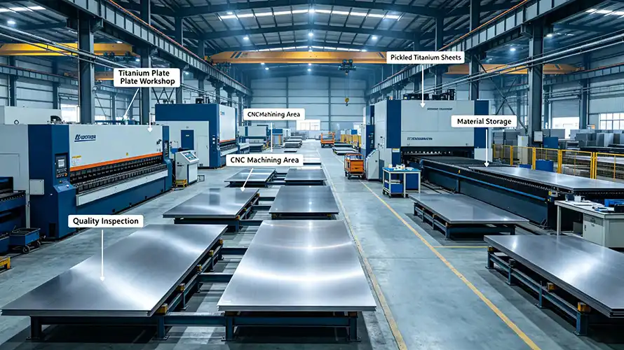 Baoji Titanium Production Workshop Baoji Titanium Production Workshop