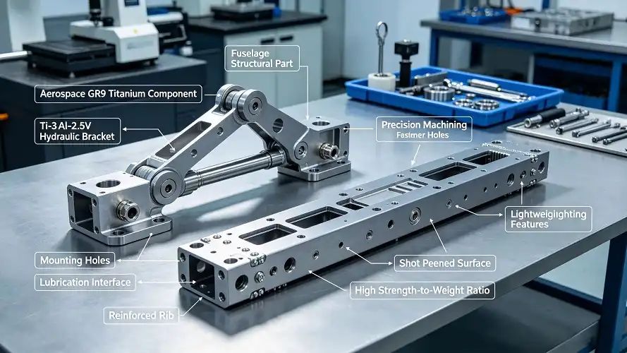 Airframe Titanium Alloy Bracket Airframe Titanium Alloy Bracket
