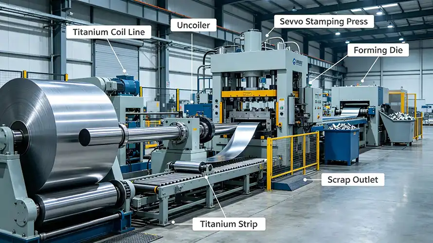 Titanium Stamping Line Titanium Stamping Line