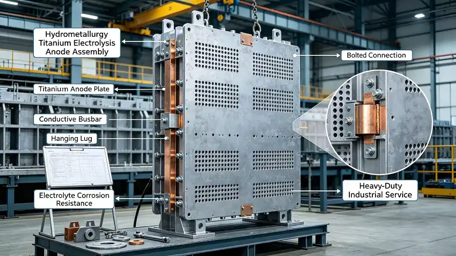 	Hydrometallurgy Titanium Electrode