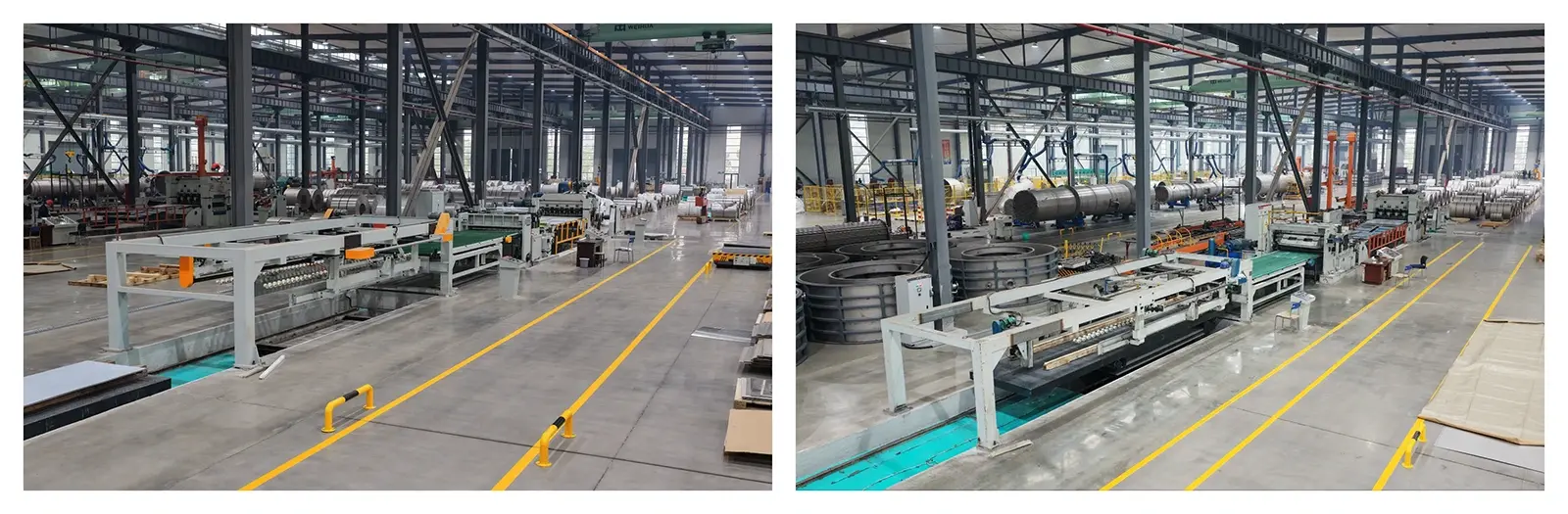 Titanium strip production line