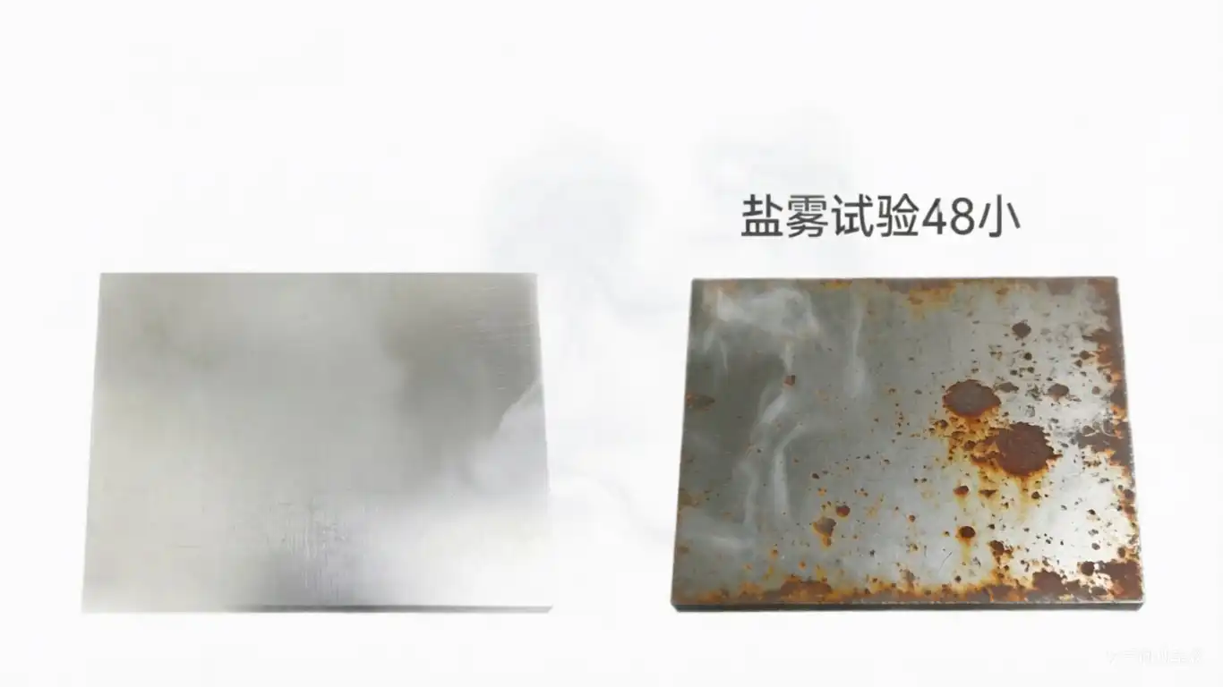 titanium corrosion resistance salt spray test