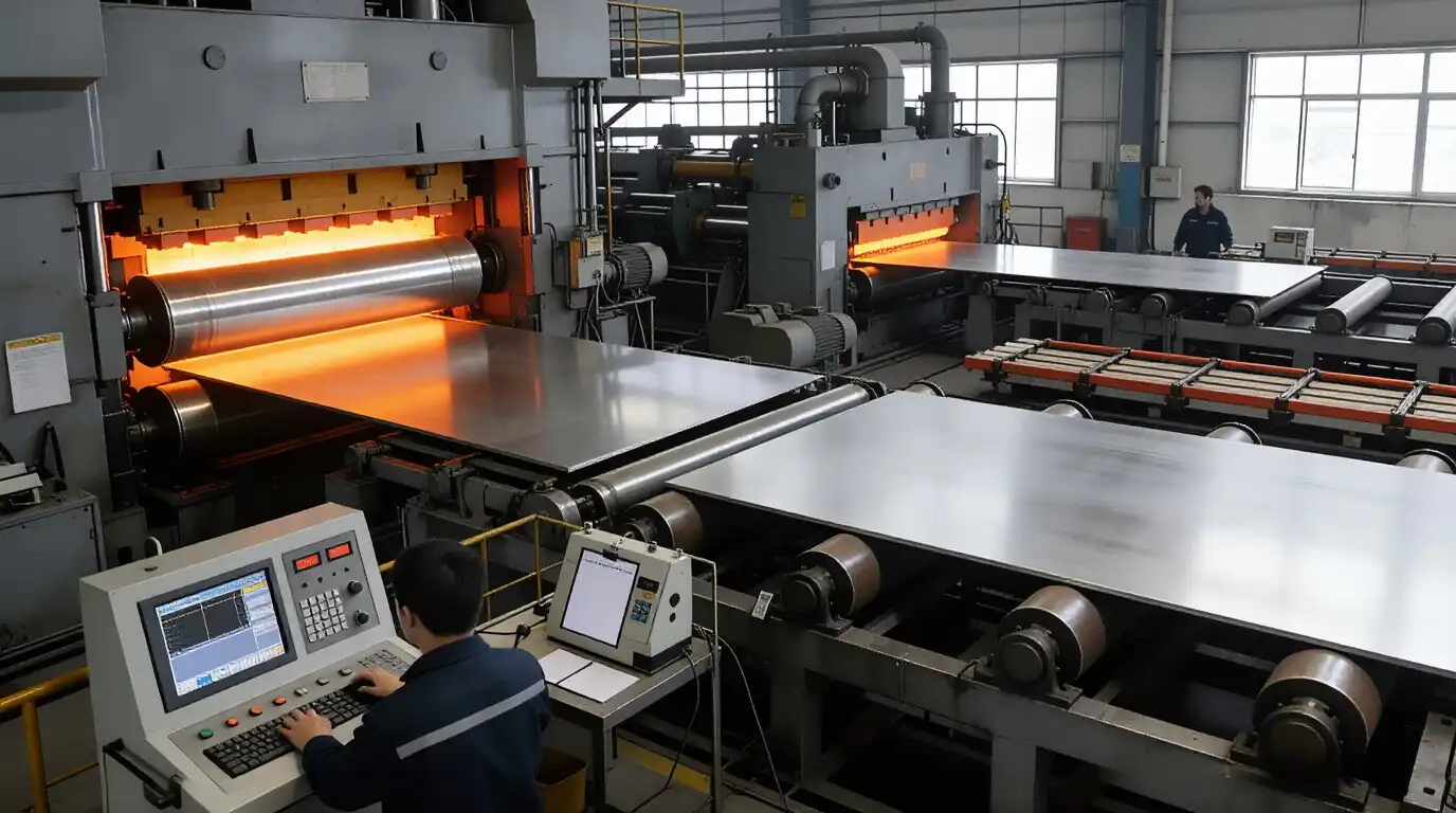 titanium plate hot rolling production line