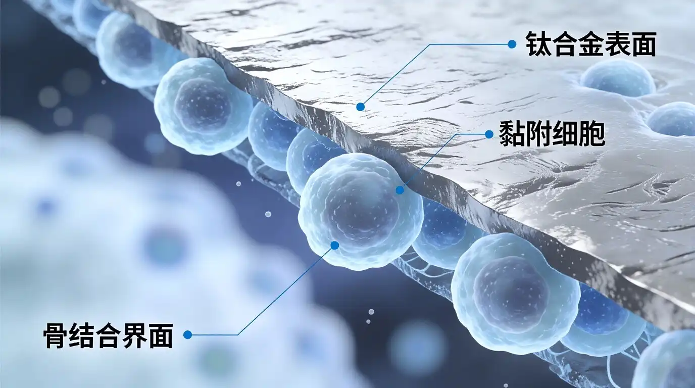 Titanium osseointegration