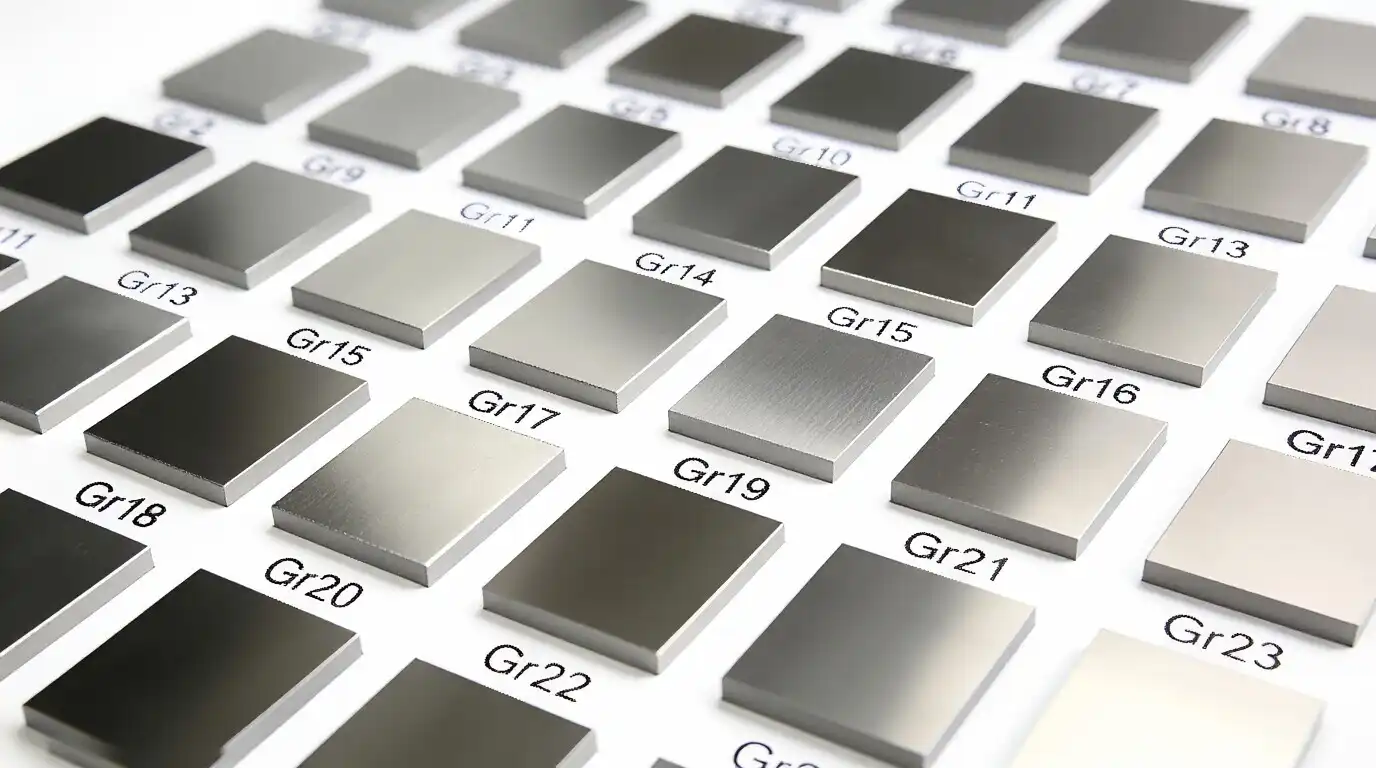 Titanium grades for medical use Titanium grades for medical use