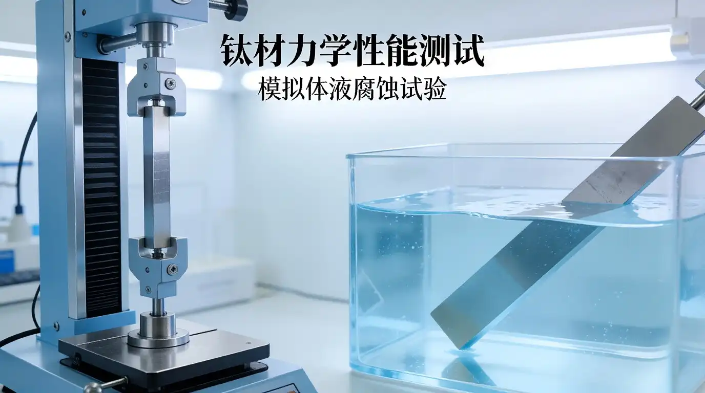 Titanium tensile strength test