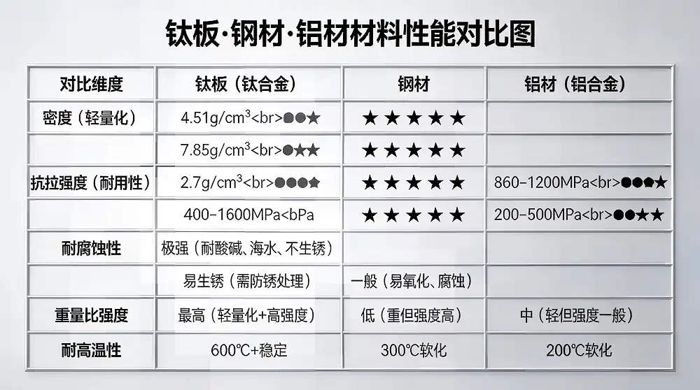 Material Comparison Material Comparison
