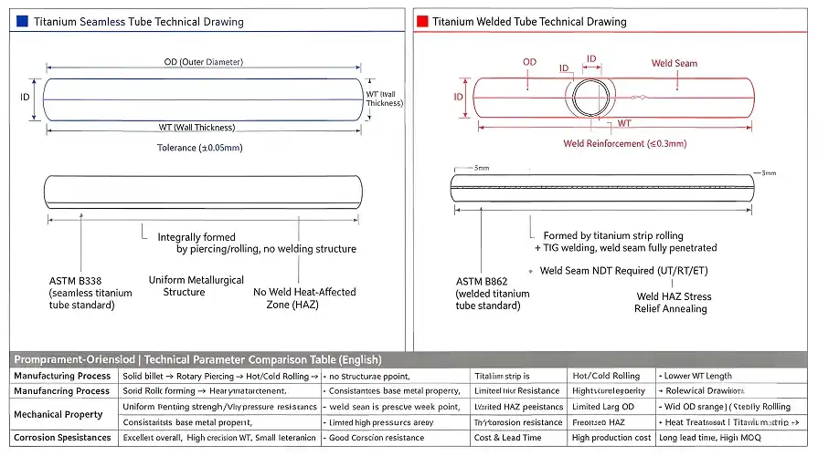 Seamless vs Welded Tube Comparison