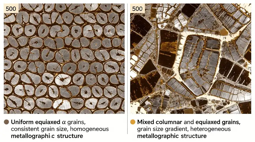Microstructure Comparison