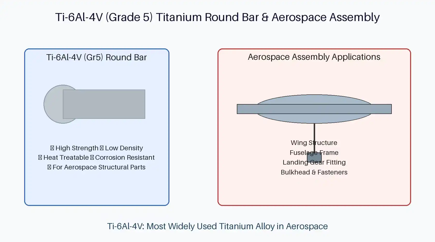 Grade 5 Titanium Aerospace Application