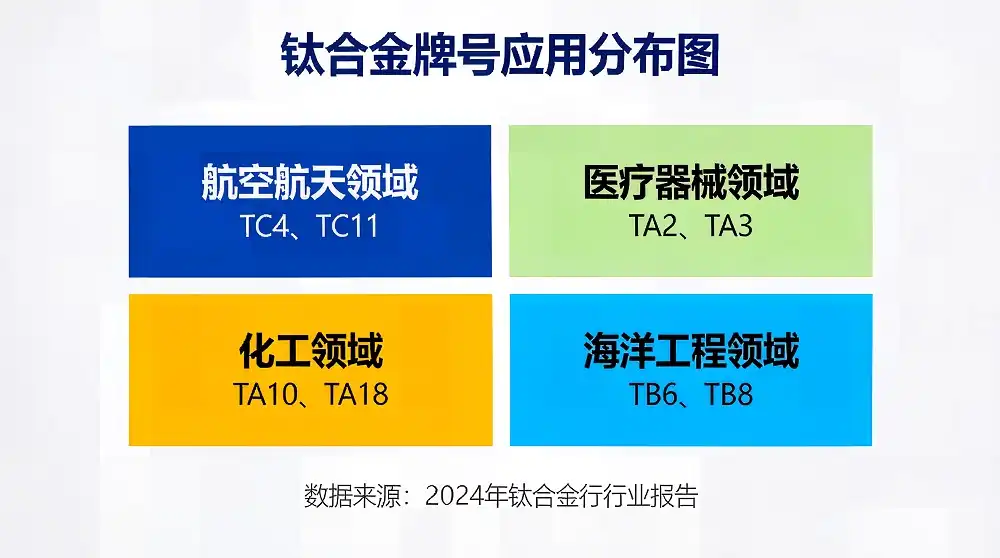 Titanium Alloy Grade Application Distribution