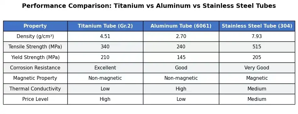 Material Performance Comparison Material Performance Comparison
