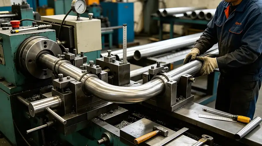 Gr1 Titanium Tube Cold Bending Forming Gr1 Titanium Tube Cold Bending Forming