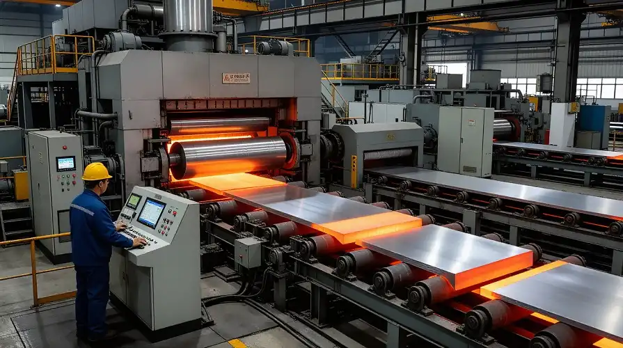 Titanium Alloy Hot Rolling Production