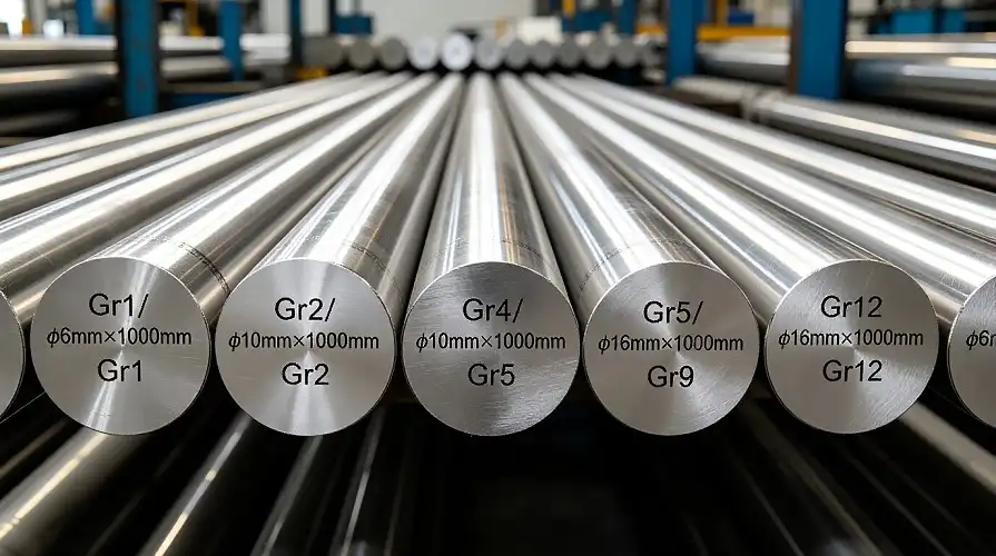 Titanium Grade Samples Titanium Grade Samples