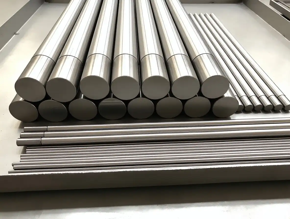 Titanium Rods Physical Display