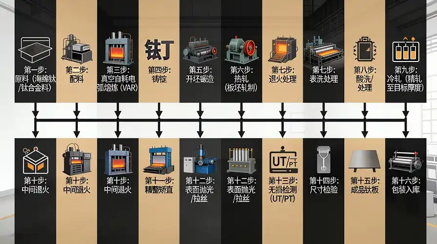 Titanium Production Process Titanium Production Process