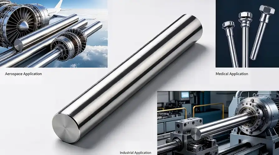 Finished Titanium Rod Engineering Application