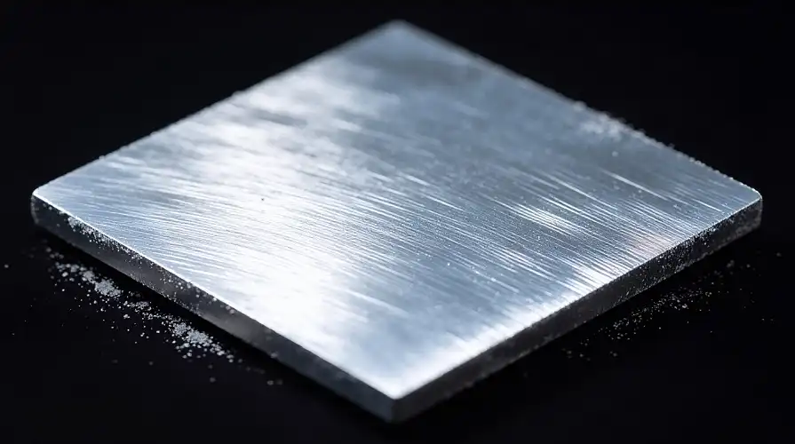High-Purity Hafnium Plate Close-up
