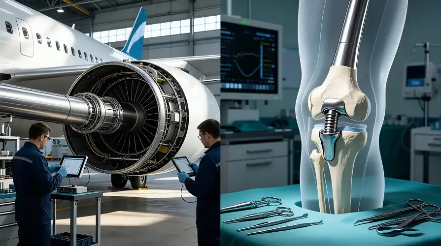 Titanium aerospace & medical application products Titanium aerospace & medical application products
