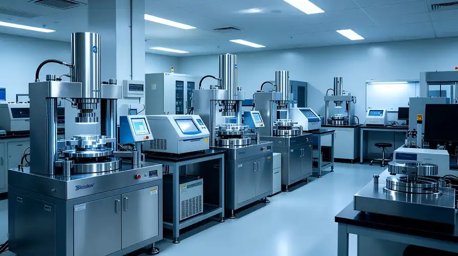 Titanium material performance testing laboratory