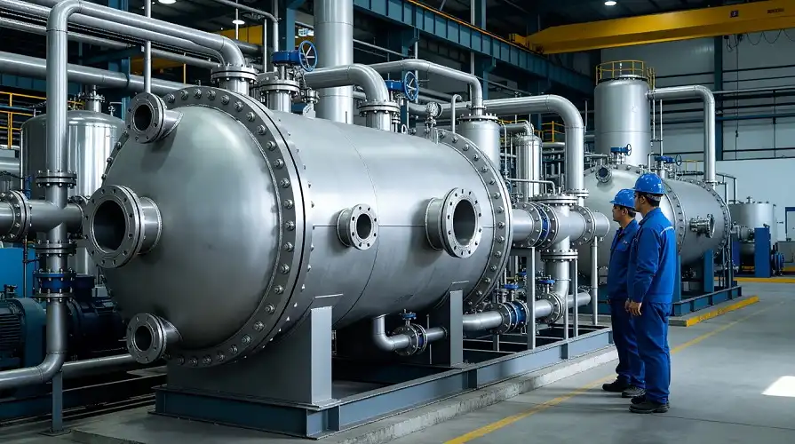 Chemical titanium heat exchange equipment