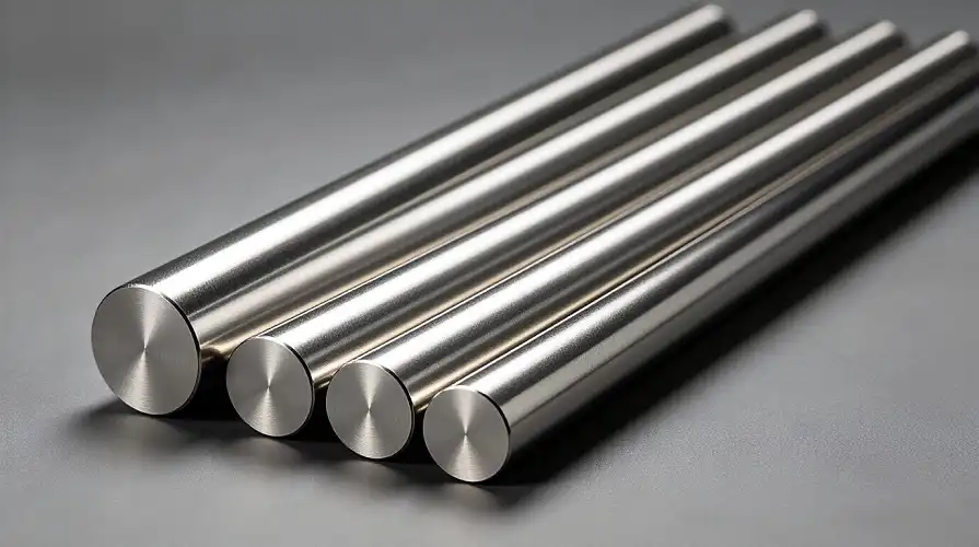 Grade 5 Titanium Round Bar Physical View Grade 5 Titanium Round Bar Physical View