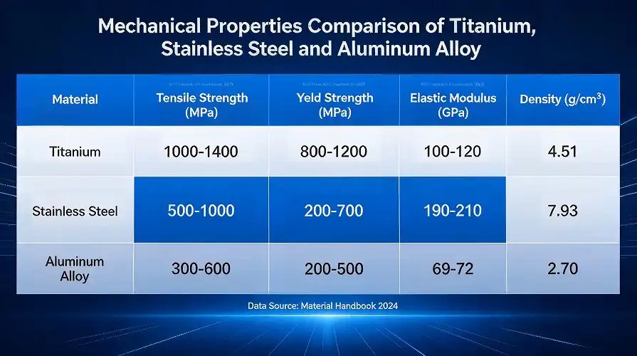 Mechanical Property Comparison Table Mechanical Property Comparison Table