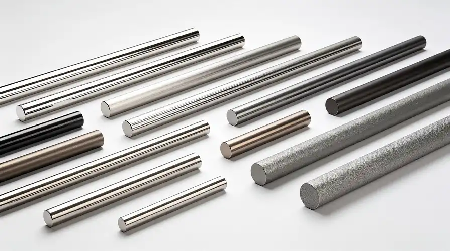 Multi-spec Titanium Bars with Surface Finishing
