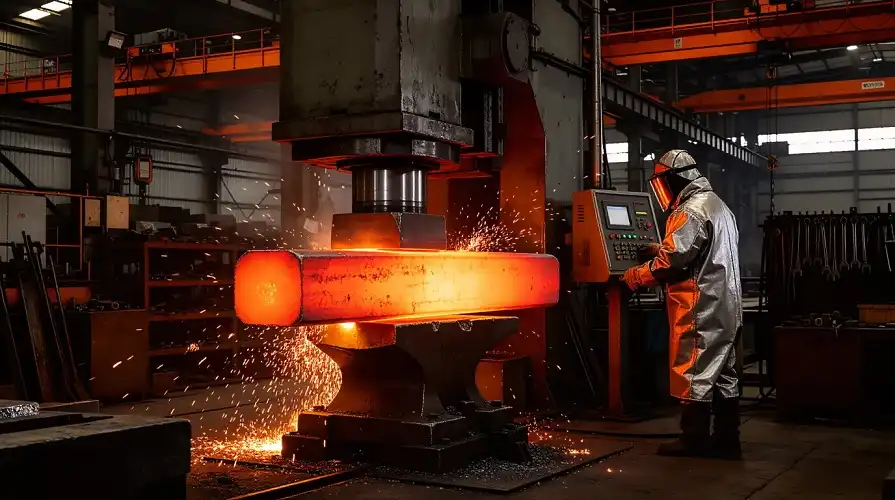 Titanium High-temperature Forging Process Titanium High-temperature Forging Process