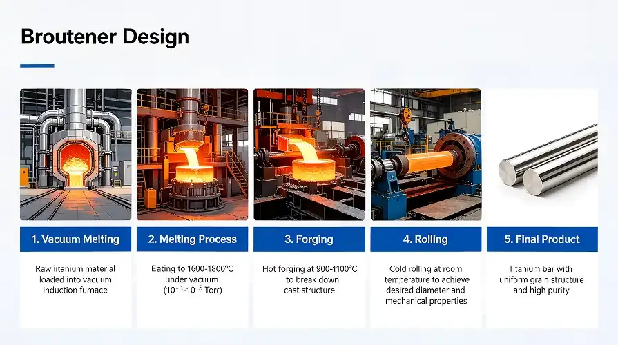  Titanium Bar Production Process