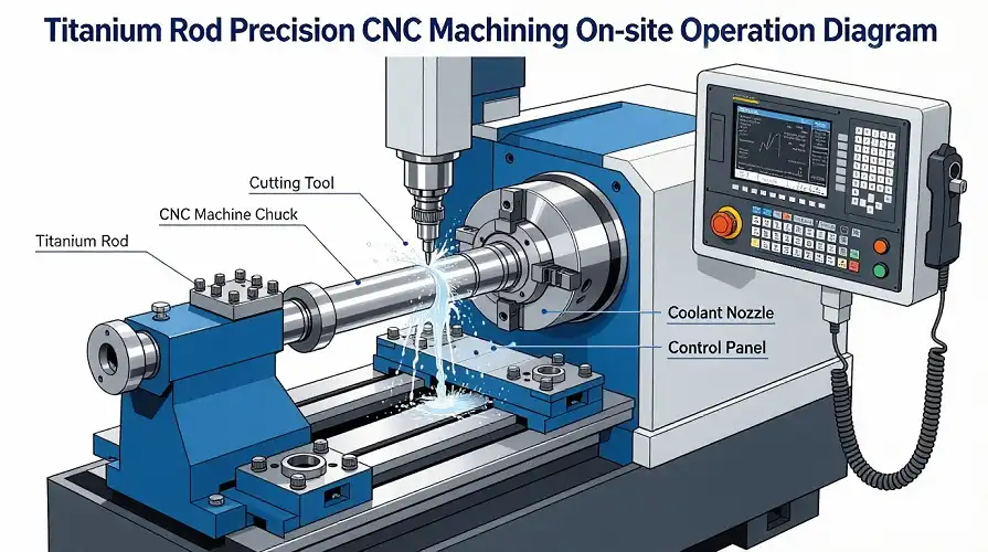 Titanium Bar CNC Machining