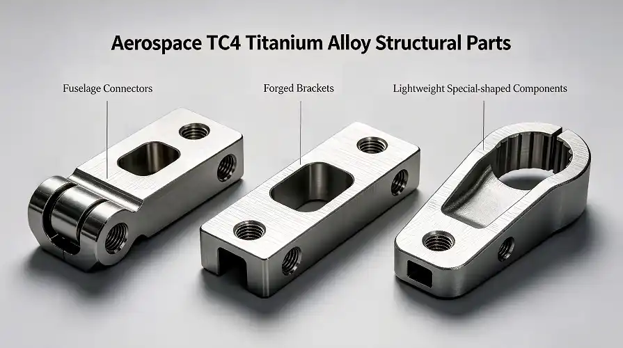 Aerospace TC4 Titanium Structural Parts Aerospace TC4 Titanium Structural Parts