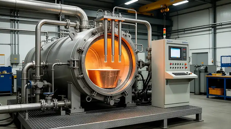Vacuum arc remelting equipment