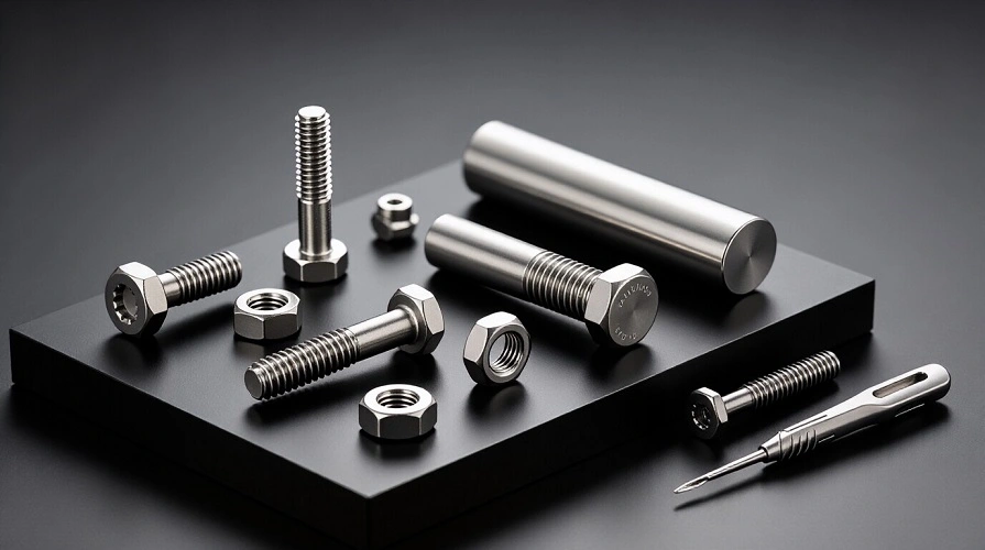 Machined Titanium Components