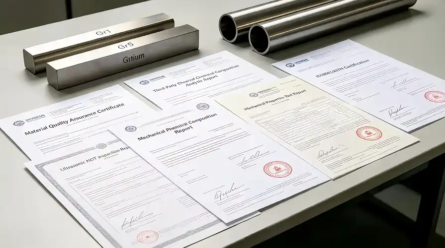 Material Certification Documents 