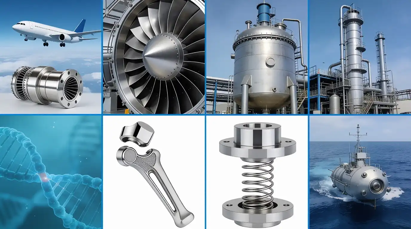Multi-industry Application of Titanium Multi-industry Application of Titanium
