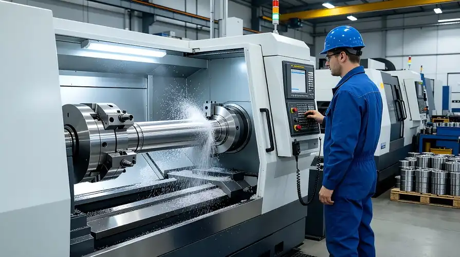 CNC Machining of Titanium Round Bar CNC Machining of Titanium Round Bar