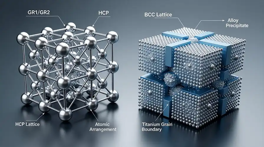 Micro crystal structure diagram