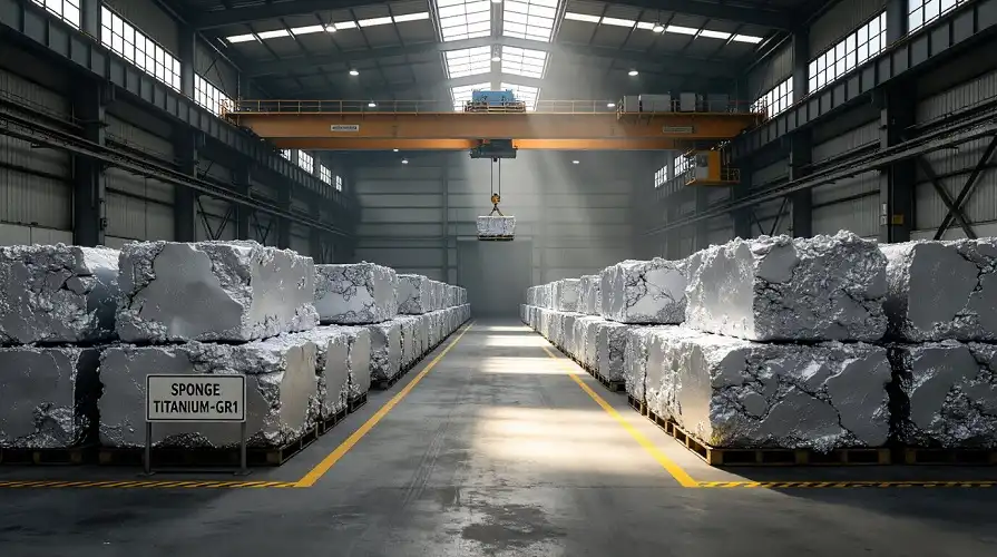 Titanium Sponge Raw Material Storage	