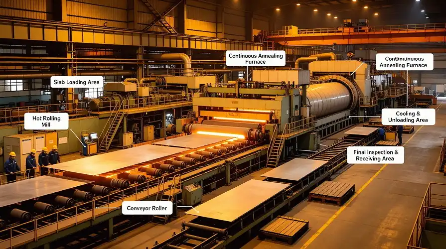 Titanium Plate Hot Rolling & Annealing Process Titanium Plate Hot Rolling & Annealing Process
