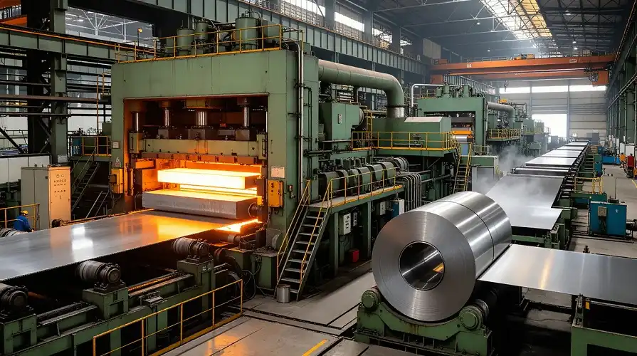 Titanium Plate Hot Rolling Production Process