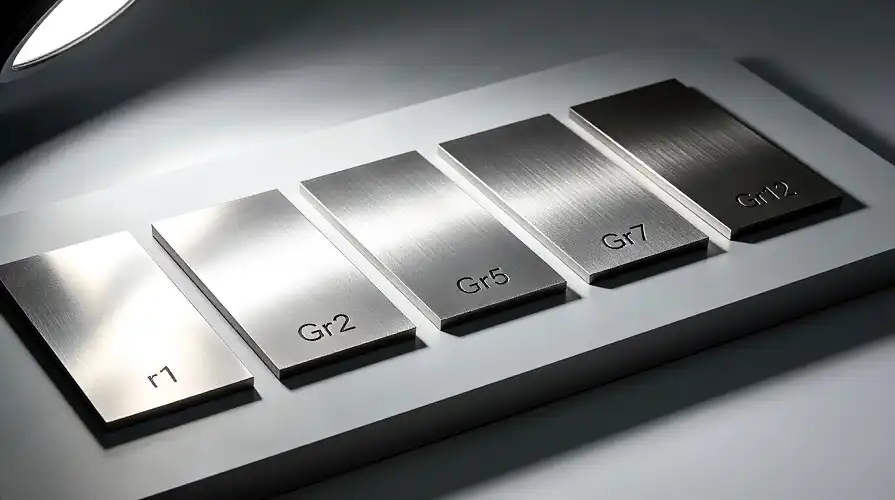 Titanium Alloy Grades Sample 